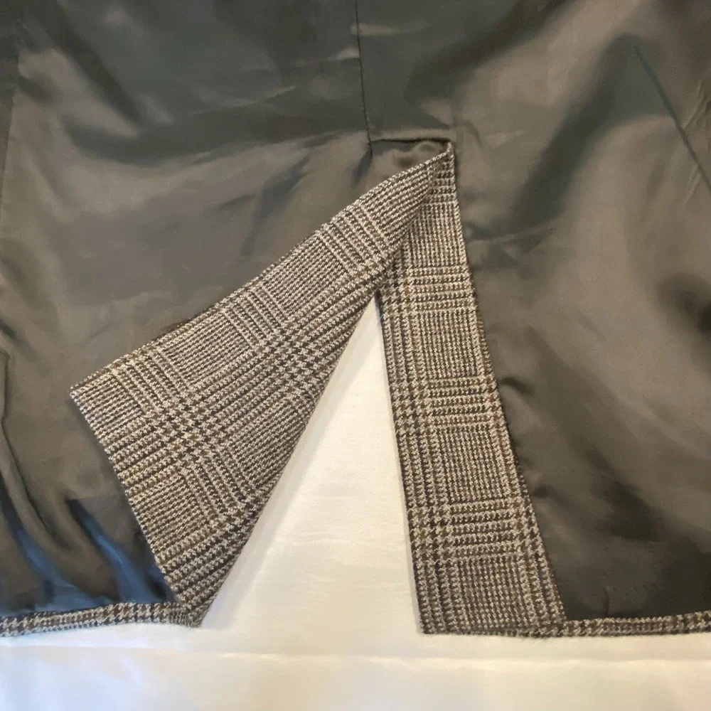Lambswool Cashmere Blend Blazer Sport‎ Coat Jacket Mens 42R By Alan Flusser